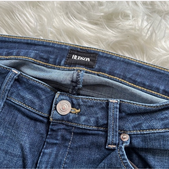 Hudson • Barcara Straight Leg Crop Cuffed Jeans - Picture 3 of 8